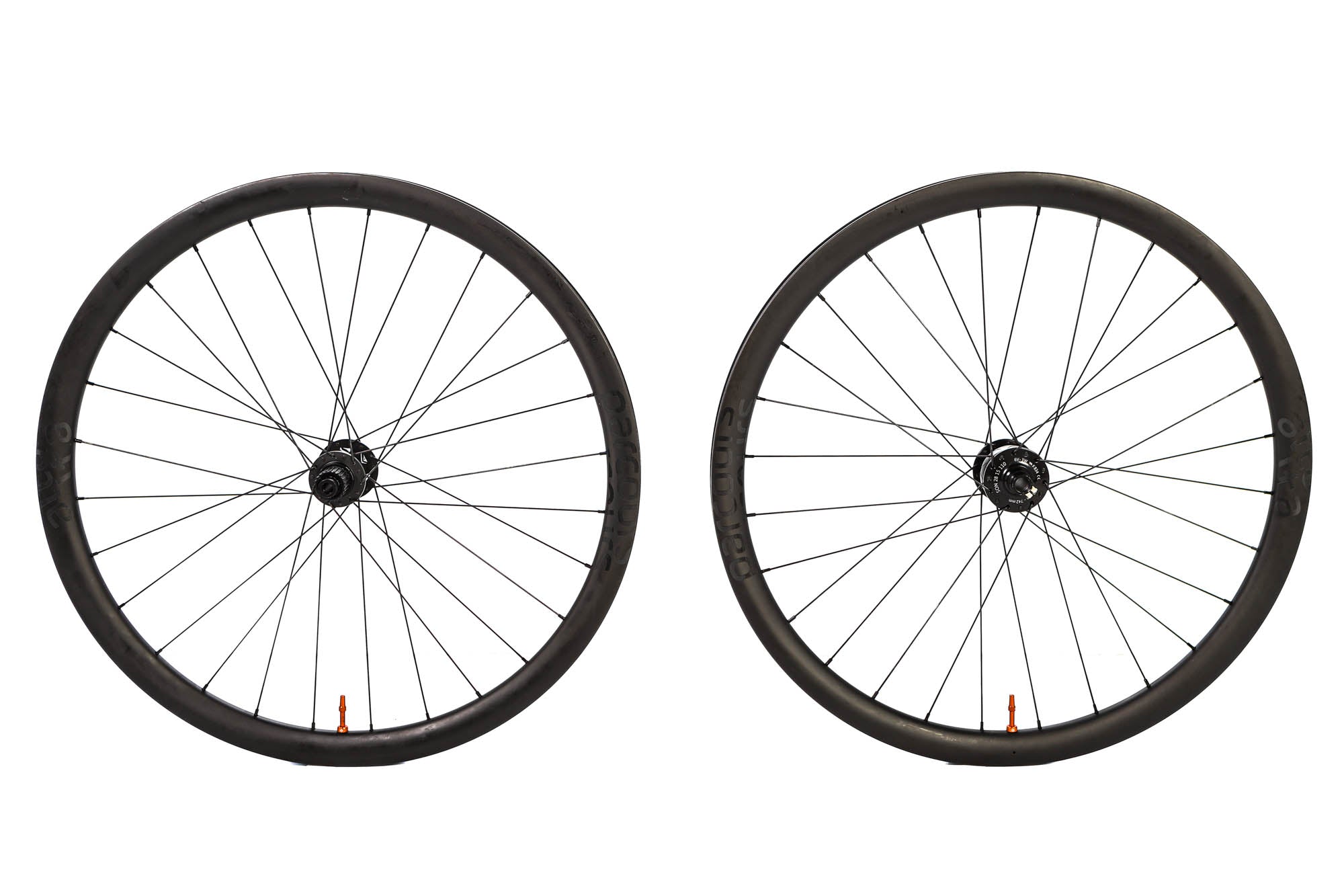 Parcours Alta Boost Disc Carbon Wheelset, Shimano Microspline Freehub