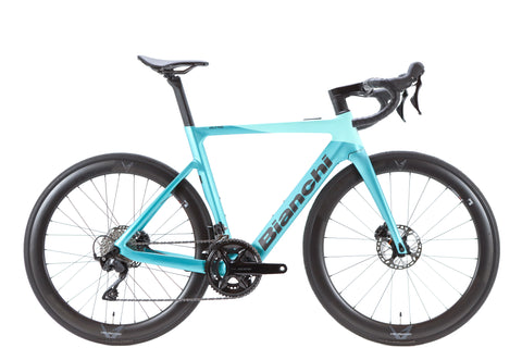 Bianchi e-Oltre Shimano 105 Disc Electric Road Bike 2025, Size 55cm