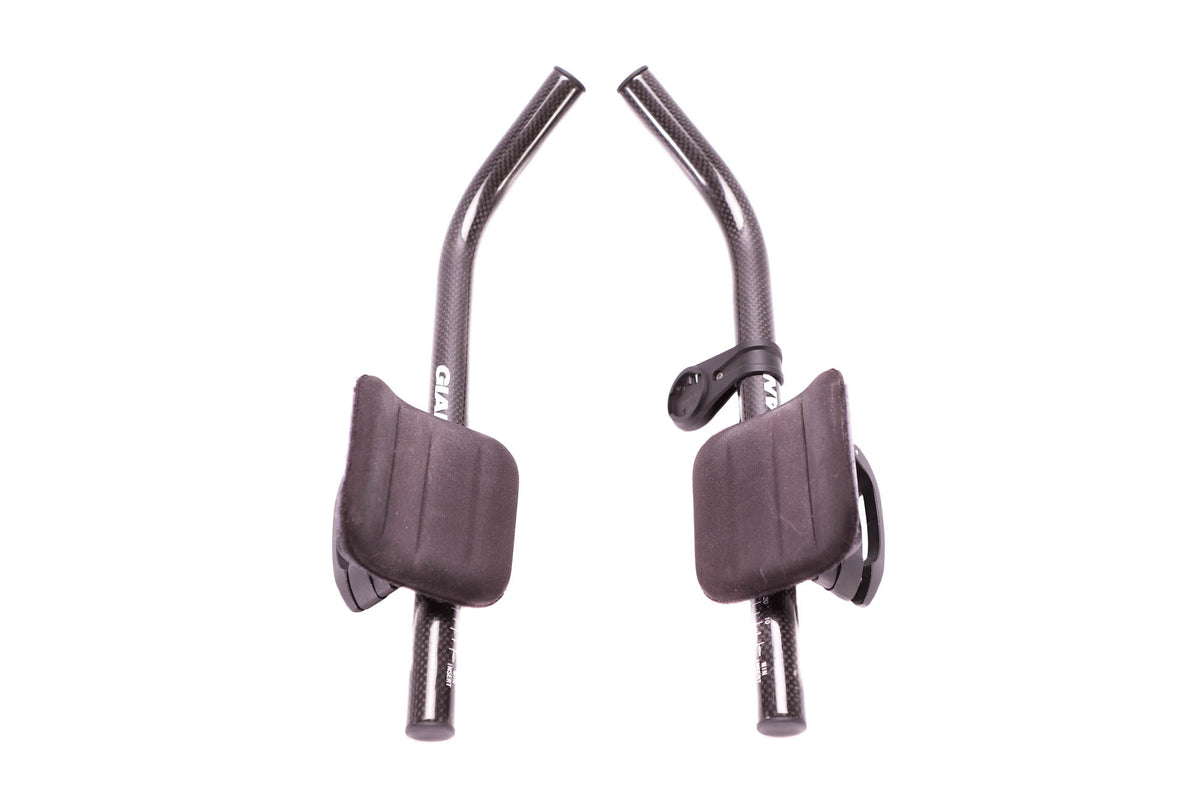 Giant Contact Aero Clip-On Clamps and Carbon TT Bars
