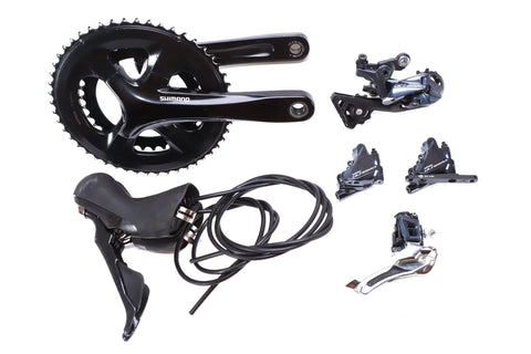 Shimano Ultegra R8020 Hydraulic Disc Groupset, 50/34t - 172.5mm