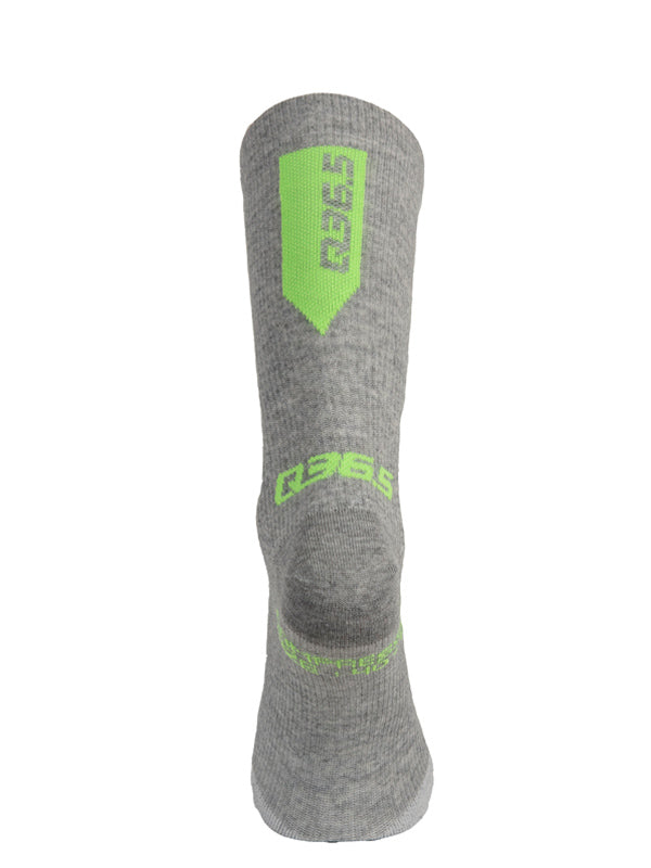 Q36.5 Compression 100% Wool Sock, Grey