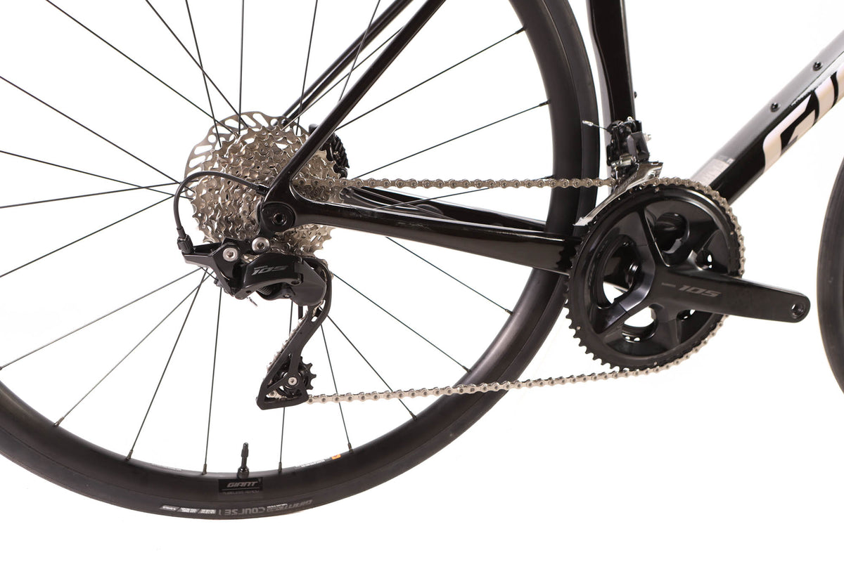 Giant TCR Advanced 2 Shimano 105 Disc Road Bike 2024, Size M/L