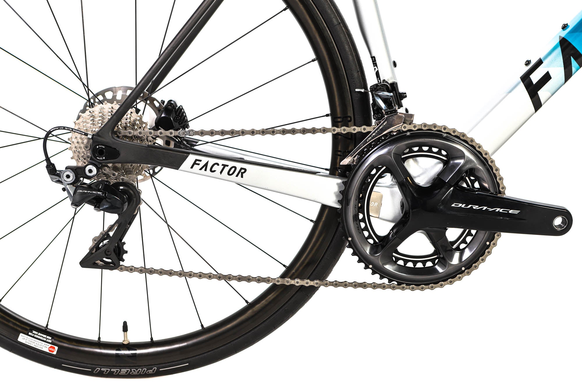 Factor O2 Shimano Dura-Ace Disc Road Bike 2021, Size 56cm – Cycle