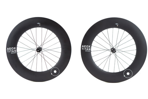 AeroCoach Aeox Titan Carbon Disc Wheelset 2023, Shimano Freehub
