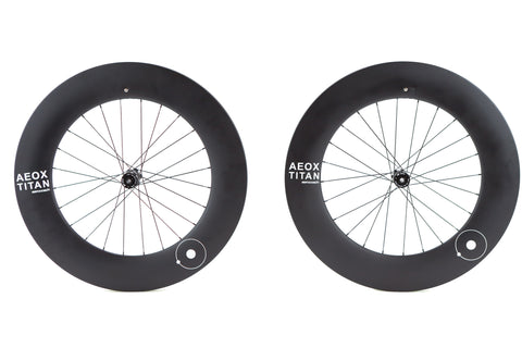 AeroCoach Aeox Titan Carbon Disc Wheelset 2023, Shimano Freehub