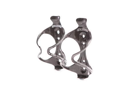 Arundel Mandible Carbon Bottle Cage Pair - Gloss Unidirectional