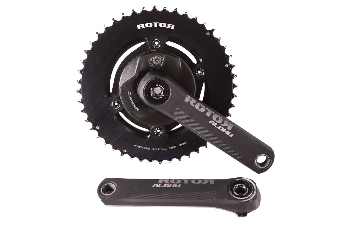 Rotor Aldhu Alloy InSpider Powermeter Crankset, 48/35t - 155mm