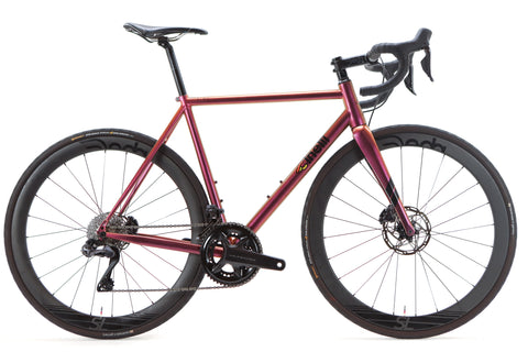 Cinelli Nemo Tig Shimano Ultegra Di2 Disc Road Bike 2023, Size Medium