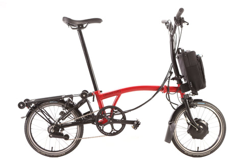 Brompton C Line Explore Electric Folding Bike 2023 – Cycle Exchange