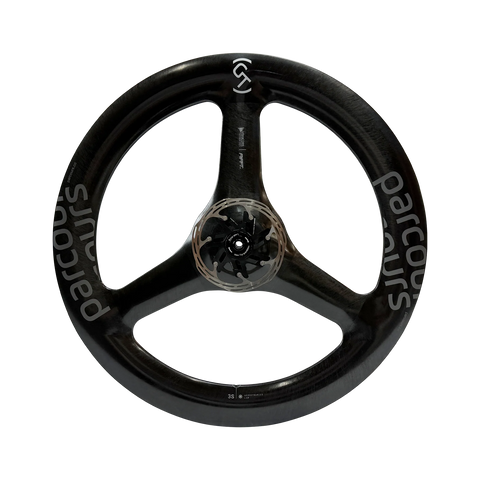 Parcours 3S GT (Trispoke) Disc Carbon Front Wheel
