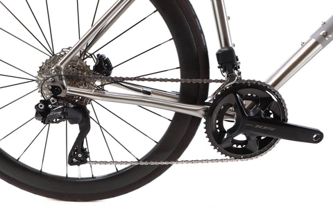 Ribble CGR Ti Shimano 105 Di2 Disc Road Bike 2023, Size Large