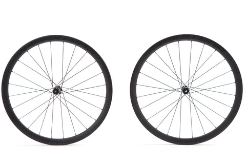 Bontrager Aeolus Pro 37 Disc Carbon Wheelset, Shimano Freehub