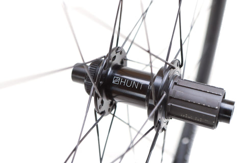 Hunt 30 Carbon All-Road Carbon Disc Wheelset, Shimano Freehub