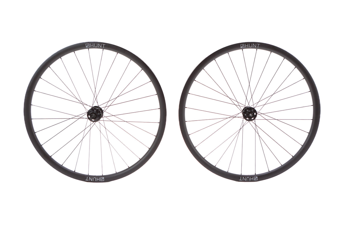 Hunt 30 Carbon All-Road Carbon Disc Wheelset, Shimano Freehub