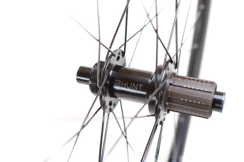 Hunt 30 Carbon Gravel Race Disc Wheelset, Shimano Freehub