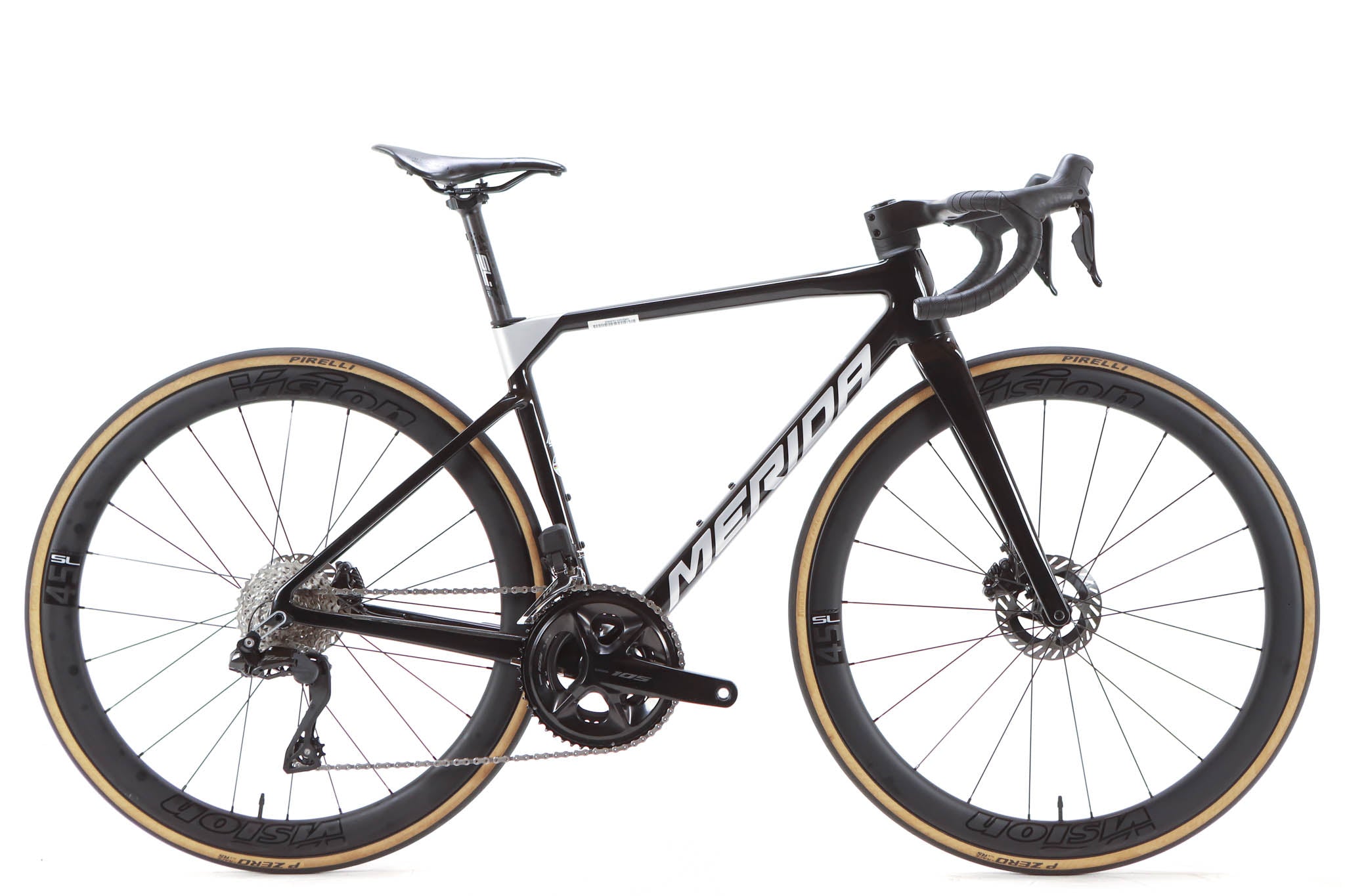 Merida Reacto 400 Lampre Shimano 105 Road Bike 2017, Size 52cm