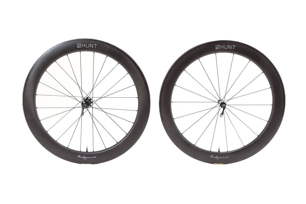 Hunt 62 Aerodynamicist Carbon Wheelset, Shimano Freehub