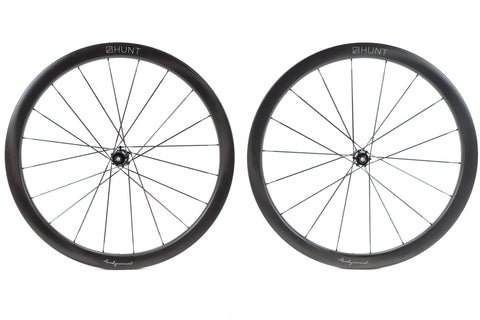 Hunt Aerodynamicist 44 Carbon Disc Wheelset, Shimano Freehub