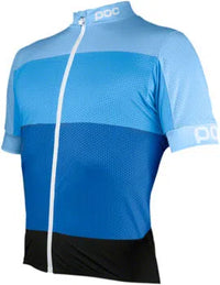 POC Fondo Light Short Sleeve Jersey, Seaborgium Multi Blue