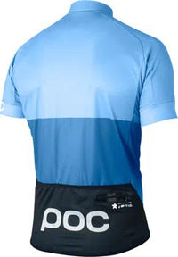 POC Fondo Light Short Sleeve Jersey, Seaborgium Multi Blue