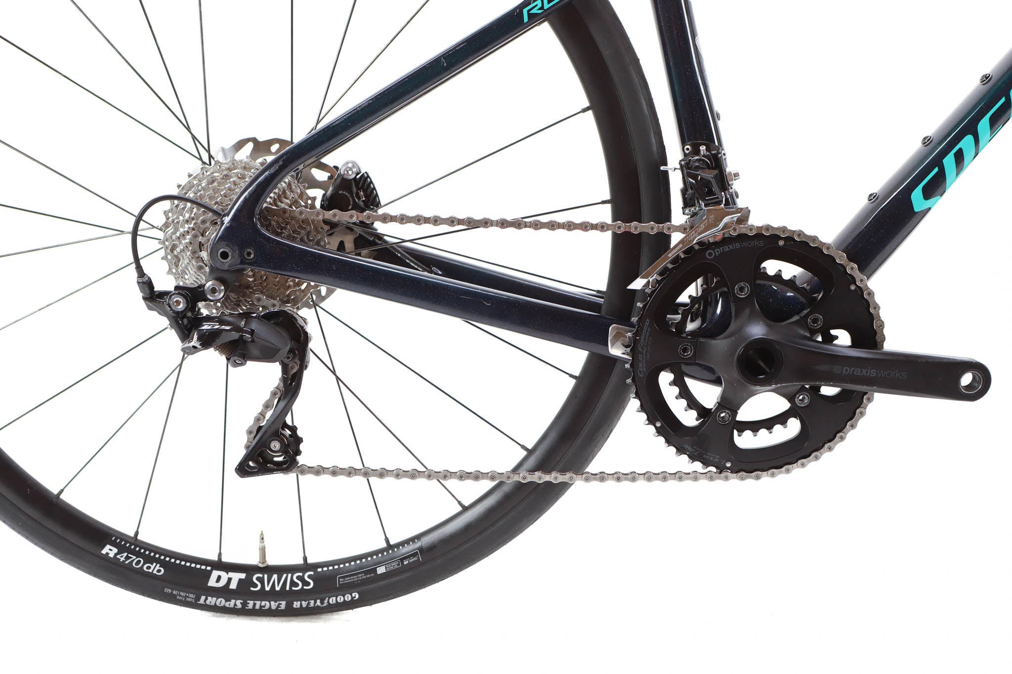 ♦︎specialized♦︎ Ruby スポーツディスク　2019年式 2019 Specialized Ruby Sport Womens Road Bike - Gloss/Teal Tint