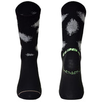 Q36.5 Plus Snow Camo Sock, Black