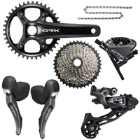 Shimano GRX800 Disc Groupset, 40t - 172.5mm