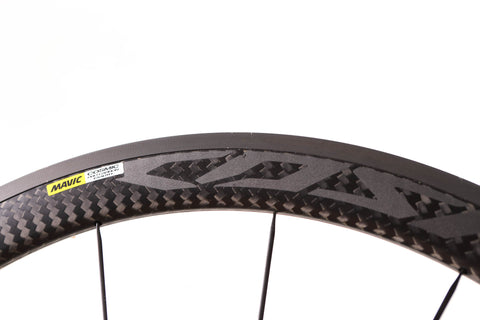 Mavic Cosmic Pro Carbon Exalith Wheelset, Shimano Freehub – Cycle