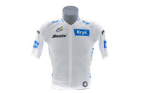 Santini Tour de France White Jersey, Size Medium