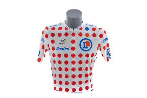 Santini Tour De France Polka Dot Jersey, Size Large