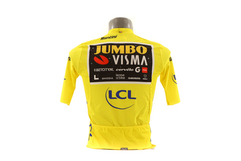 Santini Jumbo Visma Tour de France Yellow Jersey 2023, Size Large