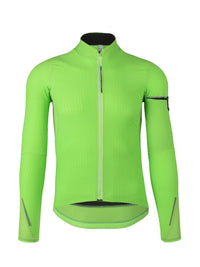 Q36.5 Long Sleeve Hybrid Que Jersey, Green - Medium