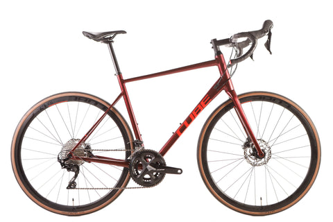 Cube Attain SLX Shimano 105 Disc Road Bike 2023, Size 58cm – Cycle