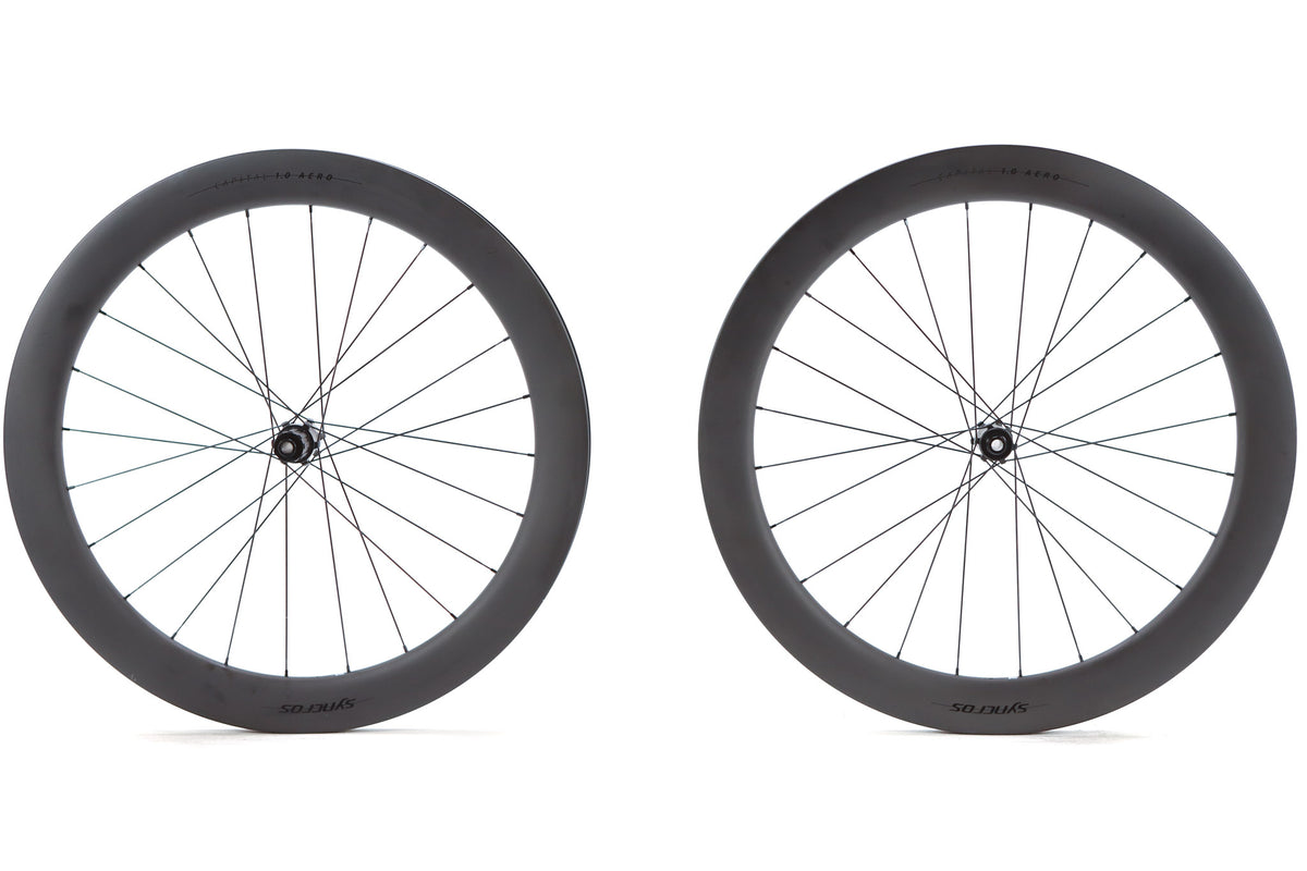 Syncros Capital 1.0 Carbon Disc Road Wheelset 2025, Shimano Freehub