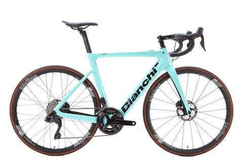 Bianchi Aria e-Road Shimano 105 Di2 Disc Electric Road Bike 2024, Size 55cm