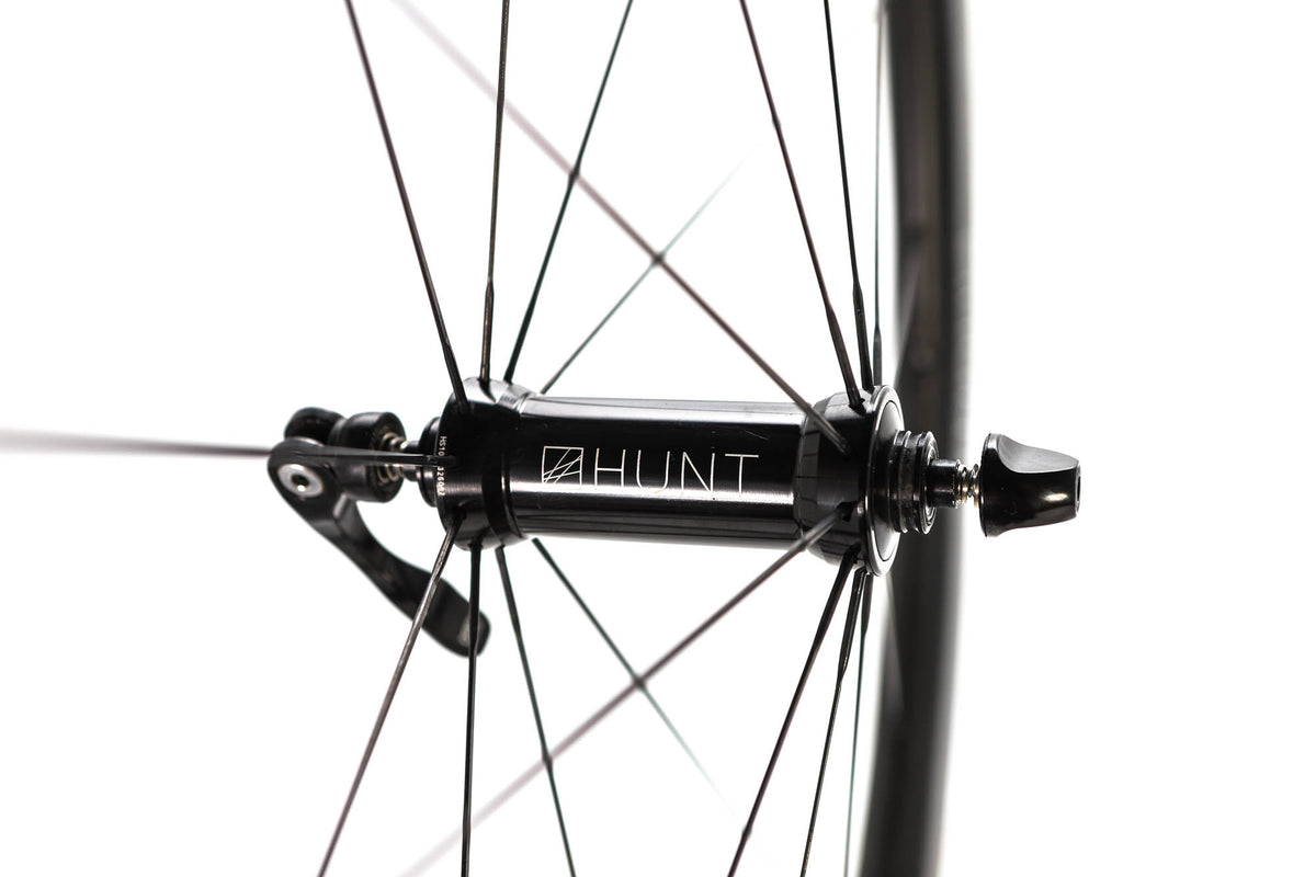 Hunt 50 Carbon Wide Aero Rim Wheelset, Shimano Freehub
