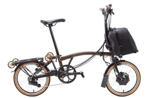 Brompton C-Line Explore Electric Folding Bike 2022 – Cycle Exchange
