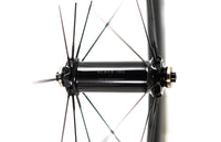 Black Inc 80mm Tubular Carbon Wheelset 2022, Shimano Freehub