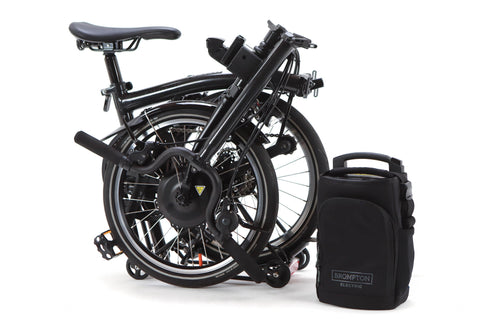 Brompton P-Line Urban Electric Folding Bike 2023