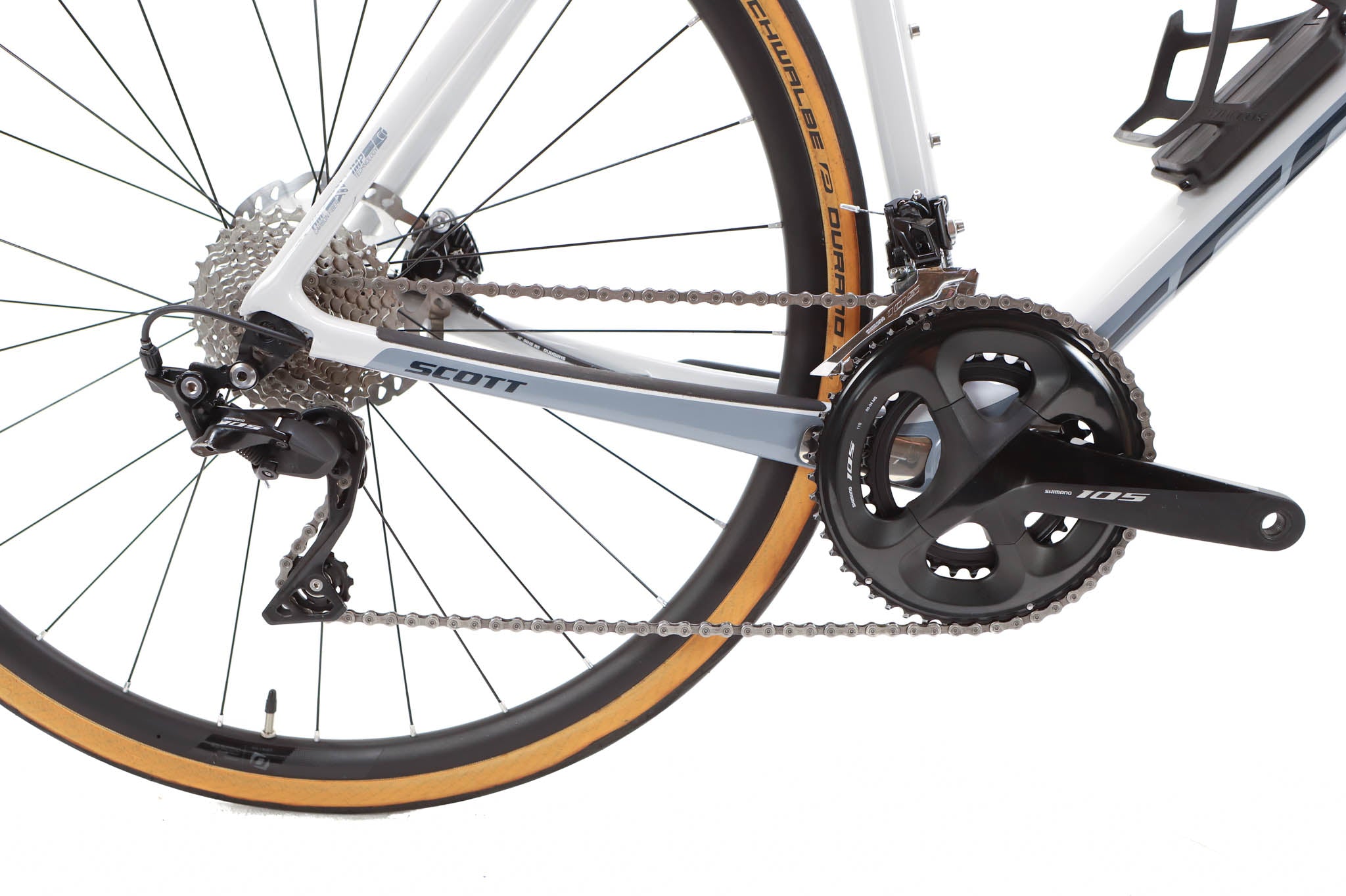 Scott Addict 20 Shimano 105 Disc Road Bike 2021, Size Large Scott Addict 20 Shimano 105 Disc Road Bike 2021, Size Large