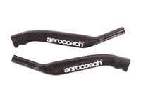 AeroCoach Align Wing carbon arm rests with Angles Carbon Extensions, 25 Degree