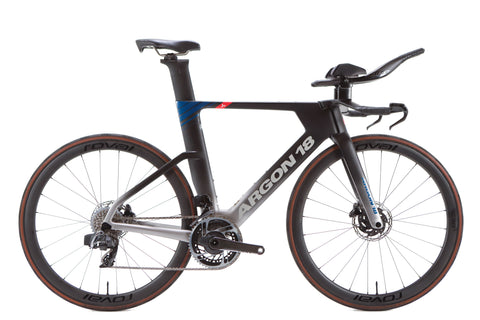 Argon 18 E118 Tri+ Sram Red eTap AXS Disc TT Bike 2020, Size Large