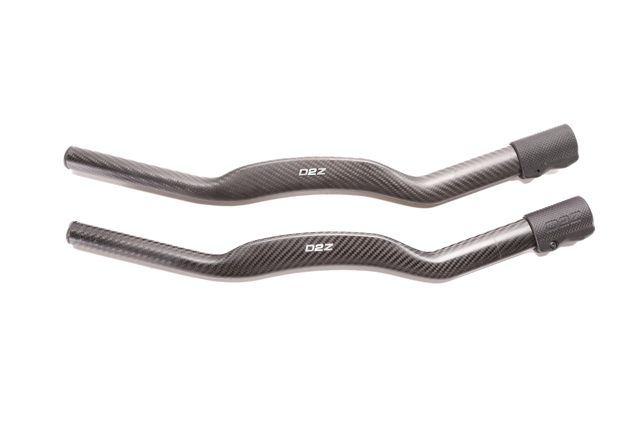 Drag2Zero Underarm Ski Pole System – Hi Rise with Straight Grip