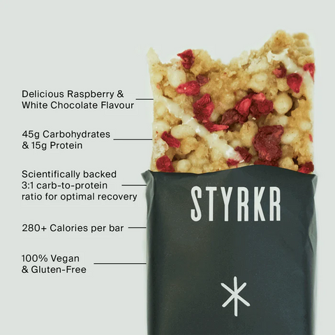 Styrkr Bar+ Recovery Bar, Various Flavours