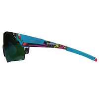 Smith Pivlock Arena Max, Matte Multicolour/ Black with Green Mirror & Amber