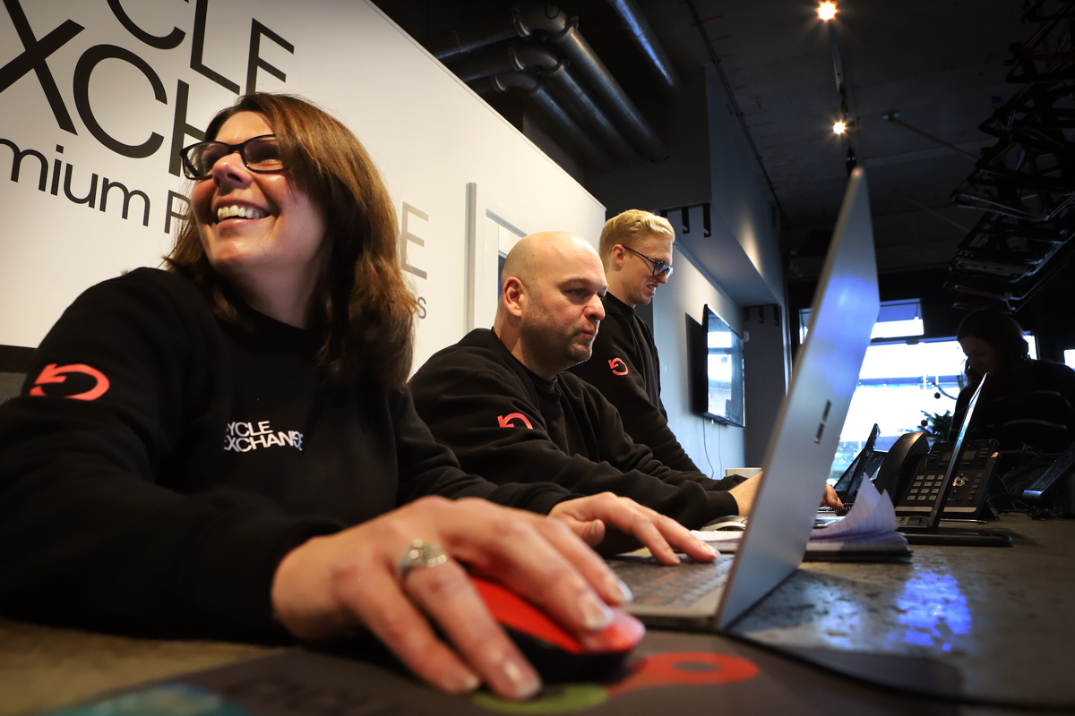 Our buying team at work