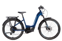 Haibike Trekking 8 Low Shimano Cues Electric Hybrid Bike 2023, Size Small