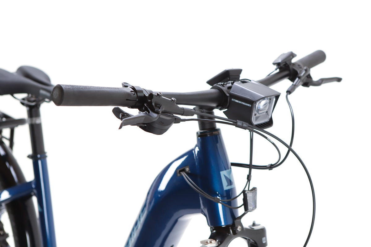 Haibike Trekking 8 Low Shimano Cues Electric Hybrid Bike 2023, Size Small