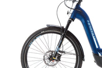 Haibike Trekking 8 Low Shimano Cues Electric Hybrid Bike 2023, Size Small