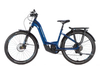 Haibike Trekking 8 Low Shimano Cues Electric Hybrid Bike 2023, Size Small